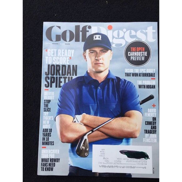 Golf Digest Magazine 2018 Lot Of 9 Tiger, Fleetwood, Xander Breed Spieth Hideki - Picture 4 of 16